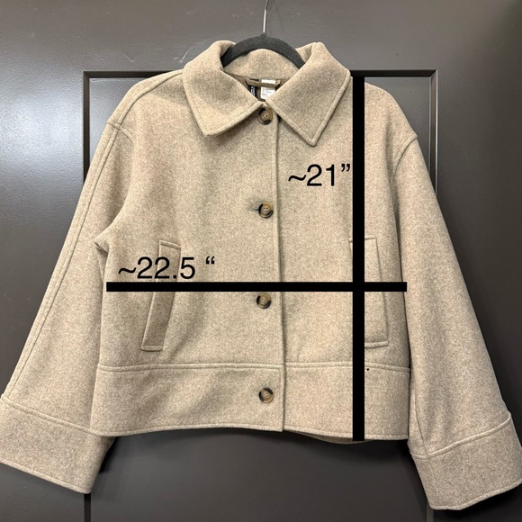 H&M Felted Jacket (NWOT) - Picture 4 of 4